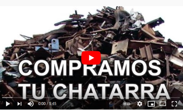 Muchos orden habla Precio de la Chatarra en Barcelona - Chatarreros en BCN
